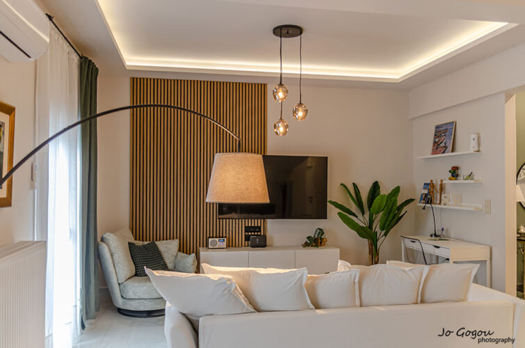 Green apartment -interior photography