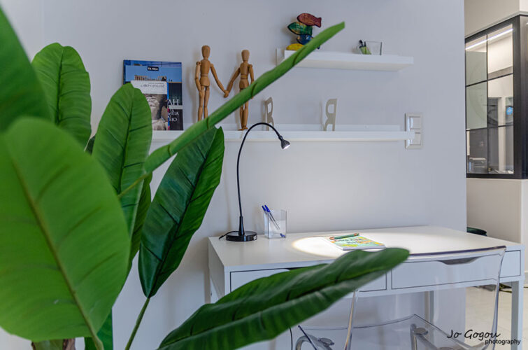 Green apartment -interior photography