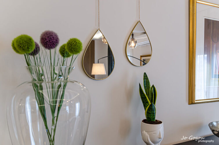 Green apartment -interior photography