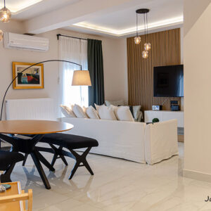 Green apartment -interior photography